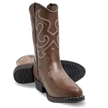 Stylish Premium Kids Cowboy Boots for Active Kids