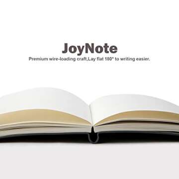 JoyNote A5 Classic Notebook with Pen Holder, College Ruled Softcover Notebooks Journal, Thick Paper Pink Notebook, 96 Sheets/192 Pages, 5.75 x 8.25 inches