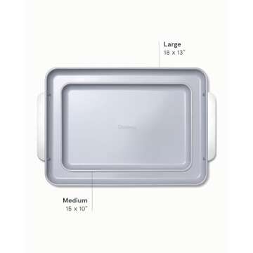 Caraway Non-Stick Ceramic Baking Sheet Duo - Bake Right!