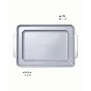 Caraway Non-Stick Ceramic Baking Sheet Duo - Bake Right!