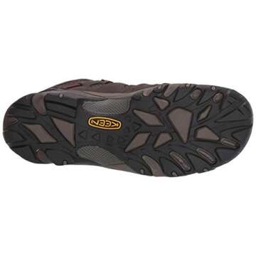 KEEN Utility Men's Lansing Mid Height Steel Toe Waterproof Work Boots