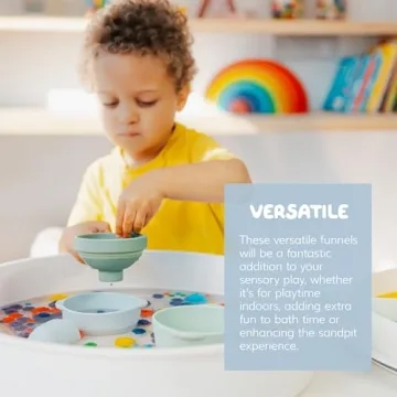 Inspire My Play Silicone Funnels - Joyful Sensory Play for Kids