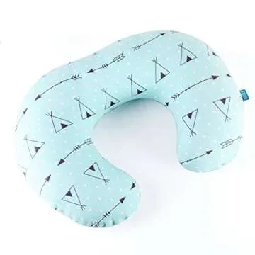 BROLEX Nursing Pillow Covers 2 Pack - Soft & Fitted Slipcovers