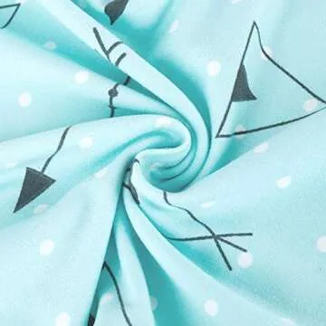 BROLEX Nursing Pillow Covers 2 Pack - Soft & Fitted Slipcovers