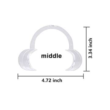 C-Shape Cheek Retractor 10 Pack for Dental Care & Fun Games