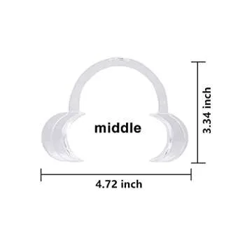 C-Shape Cheek Retractor 10 Pack for Dental Care & Fun Games