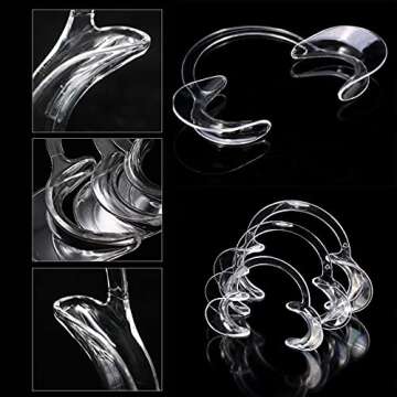C-Shape Cheek Retractor 10 Pack for Dental Care & Fun Games
