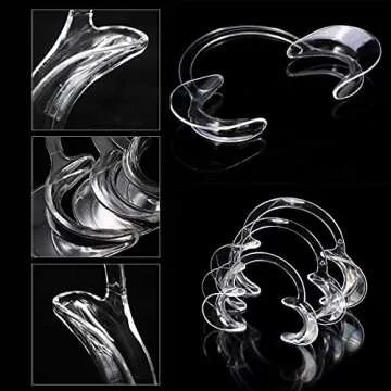 C-Shape Cheek Retractor 10 Pack for Dental Care & Fun Games