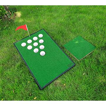 OOFIT Cornhole Set Combined Beer Pong Game, Cornhole Game Boards, Backyard Fun Game for Tailgate, Party, Office, Backyard - Black