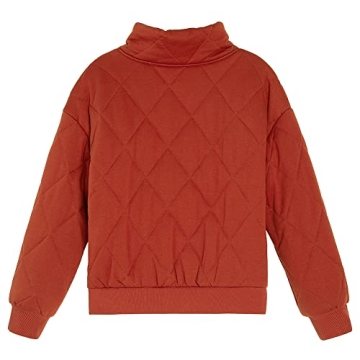 Womens Dolman Quilted Jackets Casual Button Down Winter Long Sleeve Stand Neck Lightweight Warm Coat