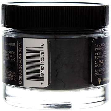 Tuxedo Activated Charcoal Teeth Whitening Powder - Natural Formula