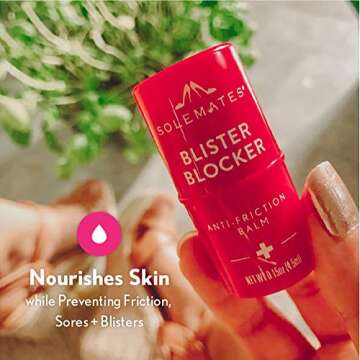 Solemates Anti Friction Balm – Natural Blister Prevention