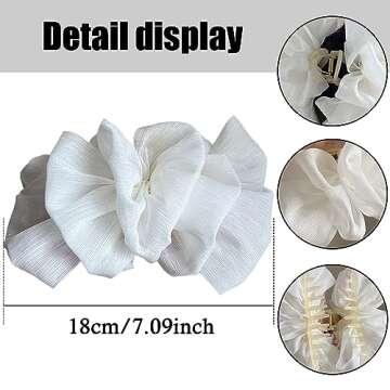 Elegant Paderison Bow Claw Clip Set - Perfect Hair Accessory