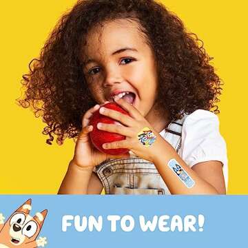 Bluey Kids Bandages for Fun Healing 100 CT