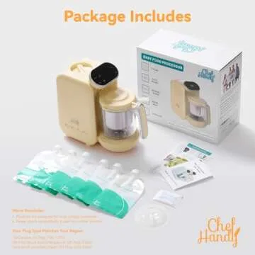 Chefhandy Baby Food Maker, 5 in 1 Compact Processor