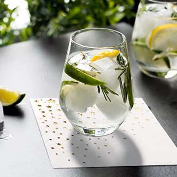 Elegant Gold 5x5 Napkins - Perfect for Every Occasion