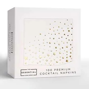Elegant Gold 5x5 Napkins - Perfect for Every Occasion