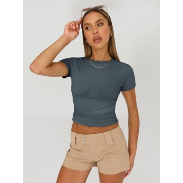 Automet Women's 3 Piece Y2K Crop Tops - Stylish and Versatile