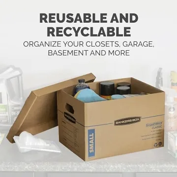 Bankers Box Classic Moving Box Kit for Easy Packing