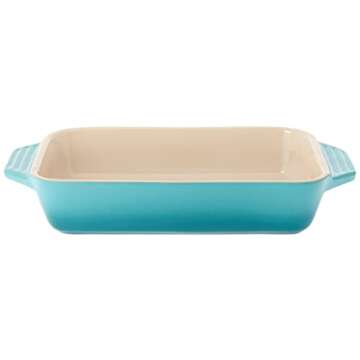 Le Creuset Stoneware Rectangular Dish 1.8 qt Caribbean