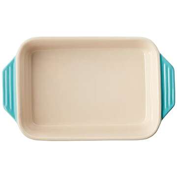 Le Creuset Stoneware Rectangular Dish 1.8 qt Caribbean