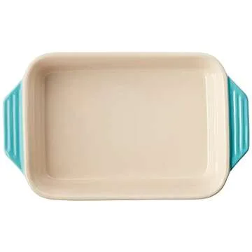 Le Creuset Stoneware Rectangular Dish 1.8 qt Caribbean