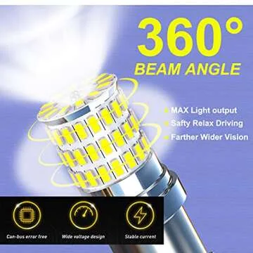 CATO-WDJ 1156 LED Car Bulbs for Safety & Style