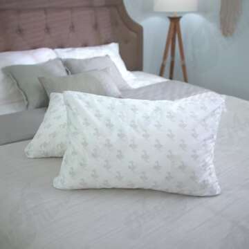 MyPillow Bedding Bed Pillows for Sleeping King Size, Set of 2, Gusseted Pillow for Back, Stomach or ...