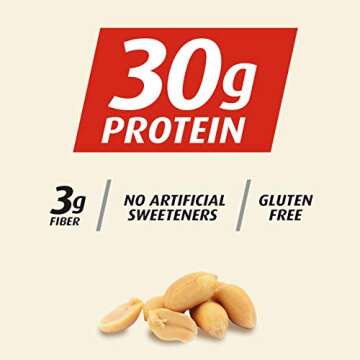 Premier Protein Bar, Yogurt Peanut Crunch, 30g Protein