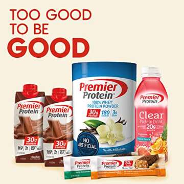 Premier Protein Bar, Yogurt Peanut Crunch, 30g Protein