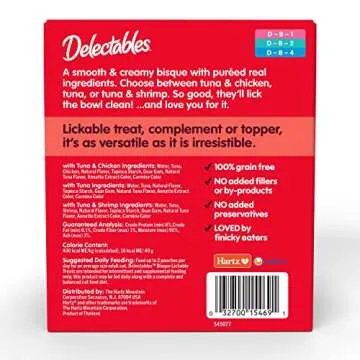 Lickable Cat Treats - Chicken, Tuna & Shrimp for Picky Eaters