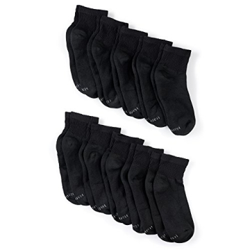 Hanes Women's Ankle Socks - Soft & Moisture-Wicking 10 Pack