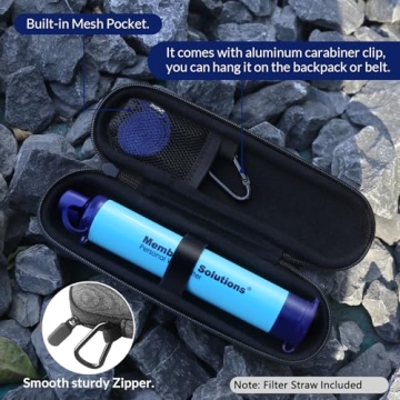Membrane Solutions Portable Water Filter for Outdoor Adventures