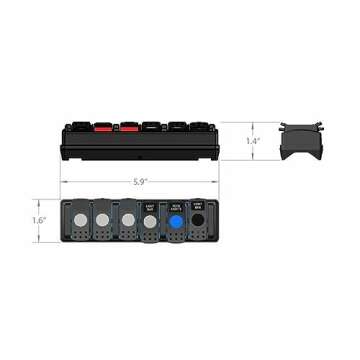 TRIGGER 3001 Six Shooter Accessory Control System , Black