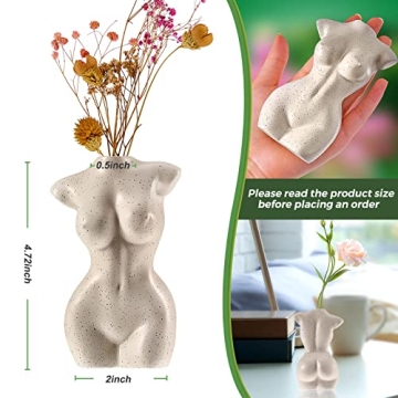 Elegant Handmade Female Body Vase for Artistic Decor
