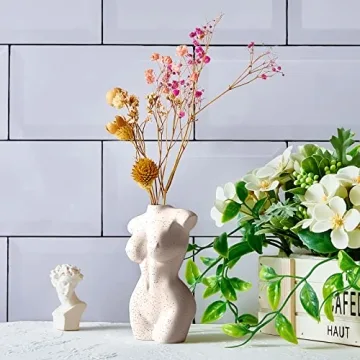 Elegant Handmade Female Body Vase for Artistic Decor