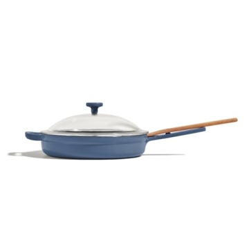 Our Place Cast Iron Always Pan | Premium Enameled, Toxin-Free Surface | 10-inch 8-in-1 Multifunction...