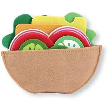 Melissa & Doug Felt Food Sandwich Set for Kids' Play
