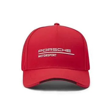 Porsche Motorsport Red Hat for Enthusiasts and Drivers