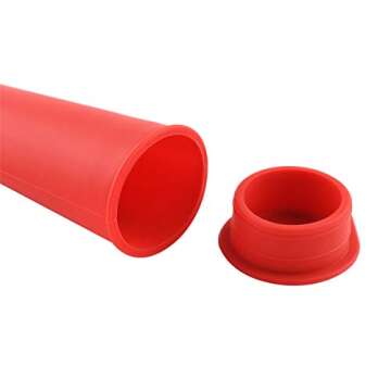 Mirenlife Silicone Ice Pop Molds,Popsicle Maker Molds,8 Vibrant Colors,Set of 8