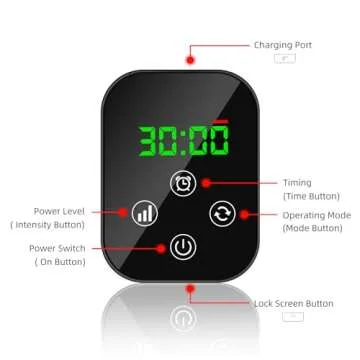 Red Light Therapy, Cordless Infrared Light Therapy Belt with Rechargeable Magnetic Controller, Portable Wireless Belt 660nm&850nm for Body Waist Back Leg Relax Muscle Pain Relief (Upgrade)