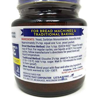 Red Star Yeast Jar Quick Rise - PACK OF 2: Effortless Baking Success!