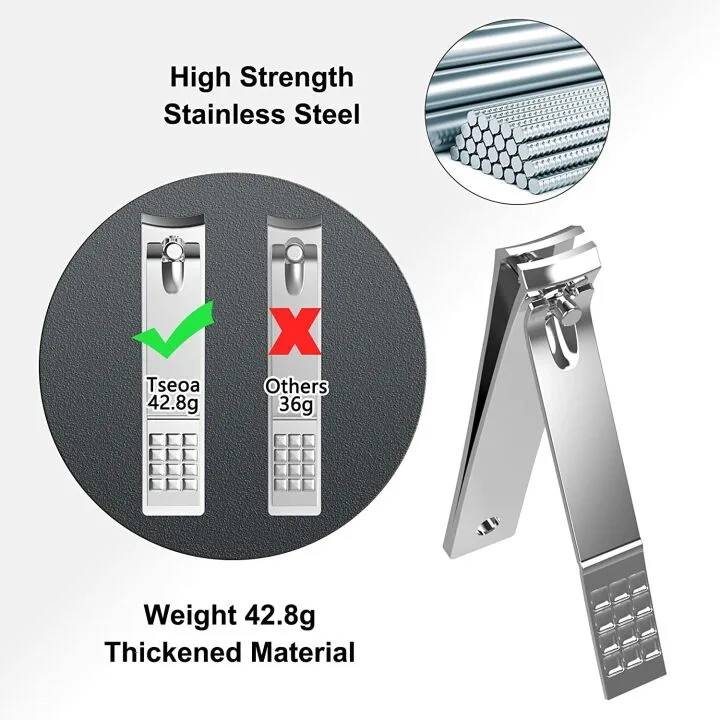 Tseoa Professional Manicure Pedicure Kit, 12 Pieces