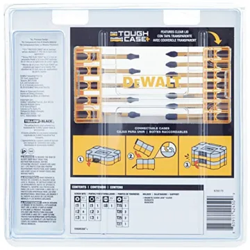 DEWALT 22-Piece Impact Driver Bit Set for Professionals