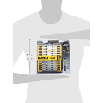 DEWALT 22-Piece Impact Driver Bit Set for Professionals