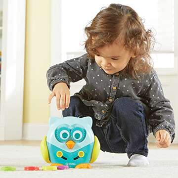 Learning Resources Hoot The Fine Motor Owl, Multicolor