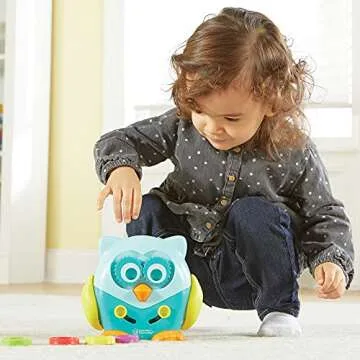 Learning Resources Hoot The Fine Motor Owl, Multicolor