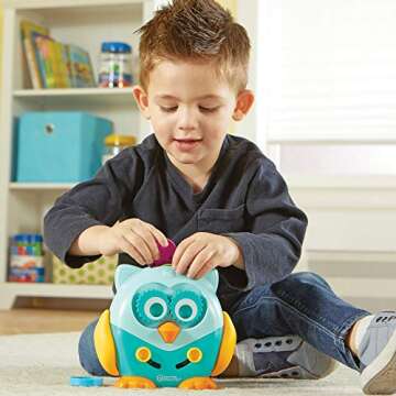 Learning Resources Hoot The Fine Motor Owl, Multicolor