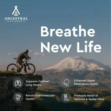 Ancestral Supplements Grass Fed Beef Lung Supplement with Liver, 500mg, Lung and Liver Supplement Supports Lung, Respiratory, Vascular, and Circulatory Health, Non-GMO, 180 Capsules