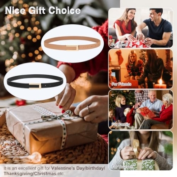 SUOSDEY Women Leather Belts Stylish and Versatile